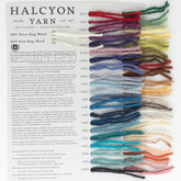 Halcyon Yarn Yarn Sample Cards Deco & Geo Rug Wool Sample Card