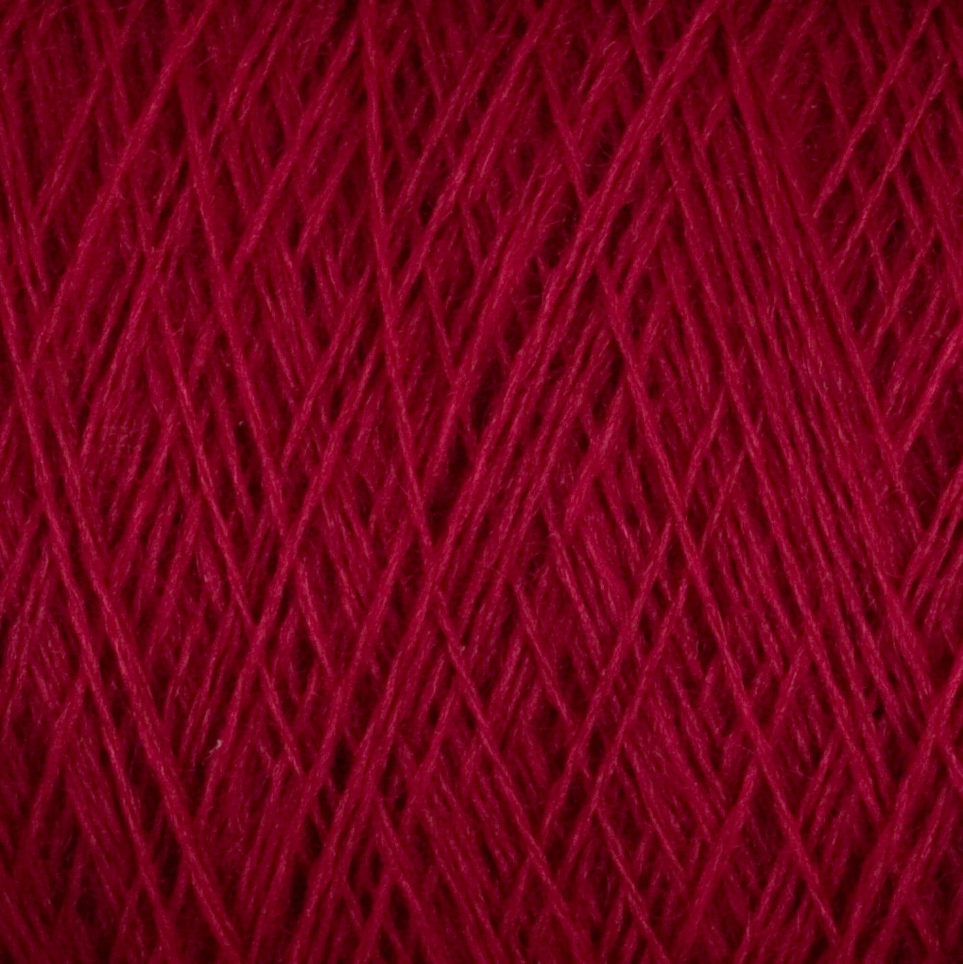 Jagger Brothers, Inc. Yarn Raspberry JaggerSpun Maine Line 2/20 Yarn | Mini-cone