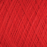 Jagger Brothers, Inc. Yarn Real Red JaggerSpun Superfine Merino 2/18 Yarn | Large Cone