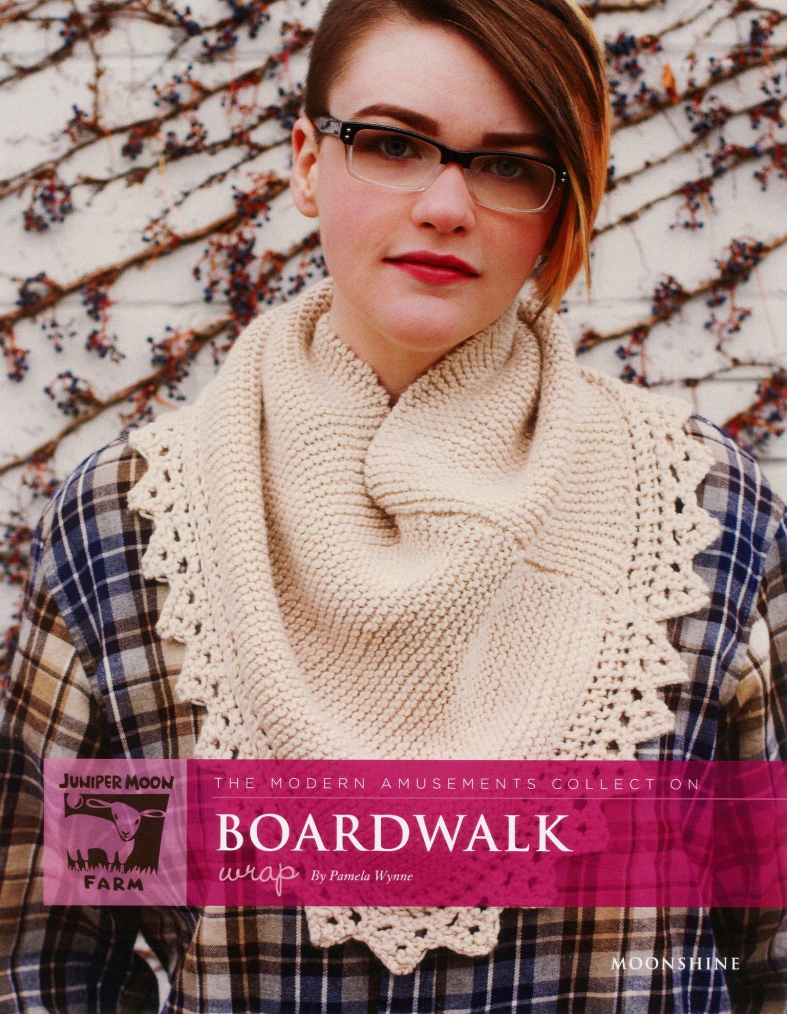 Knitting Fever / Euro Yarns Print Patterns Boardwalk Wrap