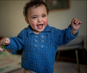 Knitting Fever / Euro Yarns Print Patterns Cumulus Marlowe Baby Jacket