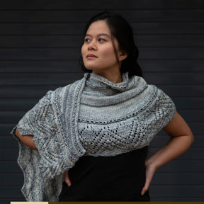 Knitting Fever / Euro Yarns Print Patterns Cumulus Sasha Crescent Shawl