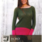 Knitting Fever / Euro Yarns Print Patterns Echo Tunic Pattern