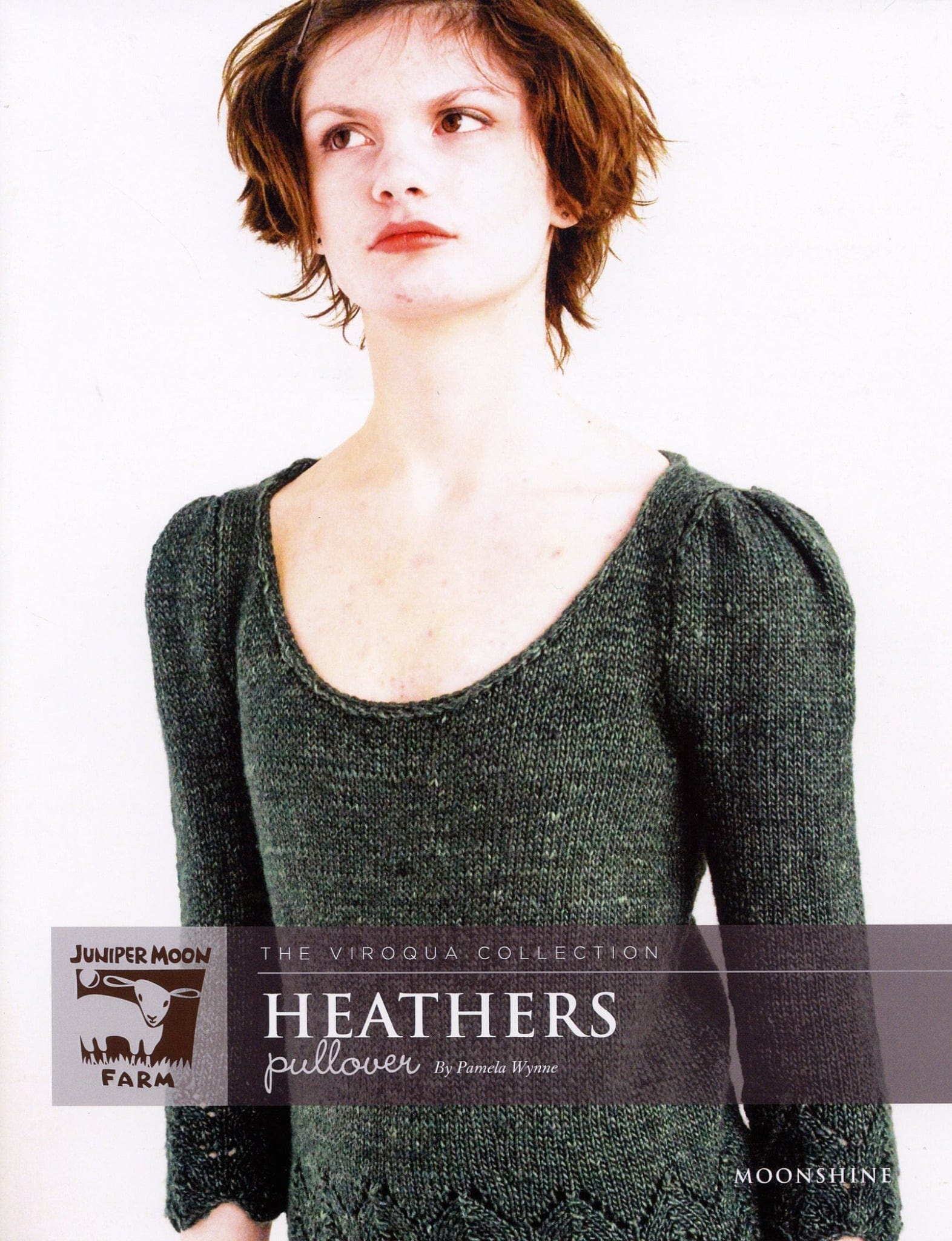 Knitting Fever / Euro Yarns Print Patterns Heathers Pullover