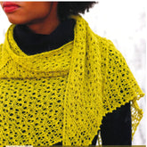 Knitting Fever / Euro Yarns Print Patterns Tangled Lace Shawl