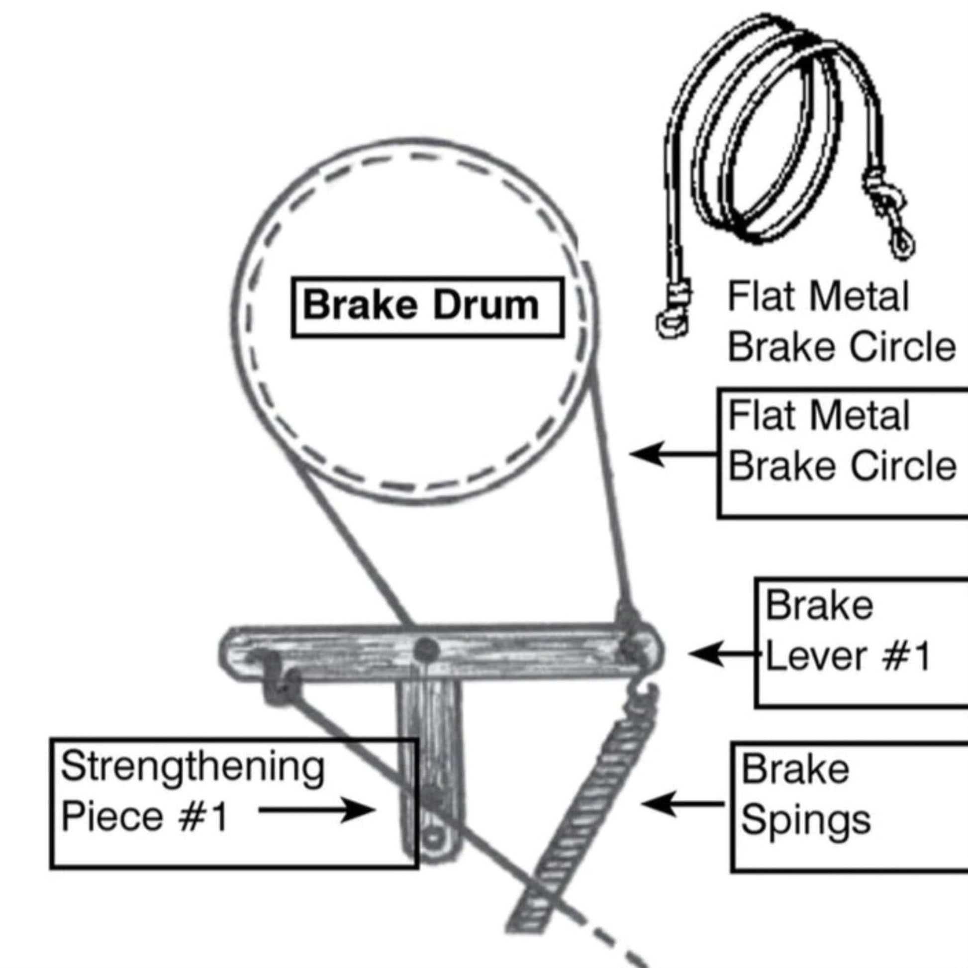 Leclerc Looms Replacement Parts, Conversions & Add-Ons Leclerc Brake Drum for Floor Loom