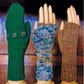 Lisa's Knits Print Patterns Fingerless Gloves and Mitts, Fingering Weight