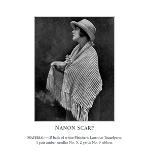 Long Thread Media Books 7 Stylish Scarves from 1918 to Knit eBook (Printed version)