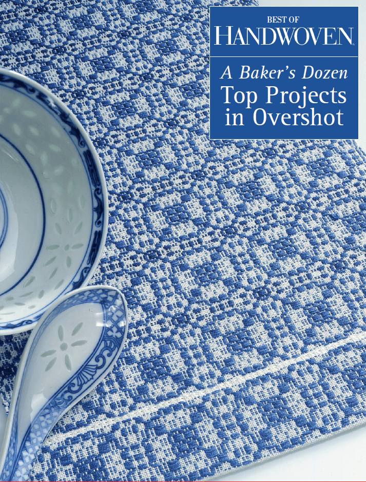 Long Thread Media Books Best of Handwoven, A Baker's Dozen: Top Projects in Overshot eBook (Printed version)