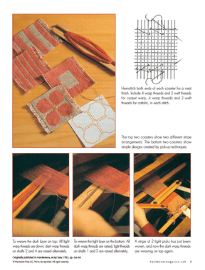 Long Thread Media Books Best of Handwoven, Doubleweave, Doublewidth! eBook (Printed version)