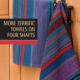 Long Thread Media Books Best of Handwoven, More Terrific Towels on Four Shafts eBook (Printed version)