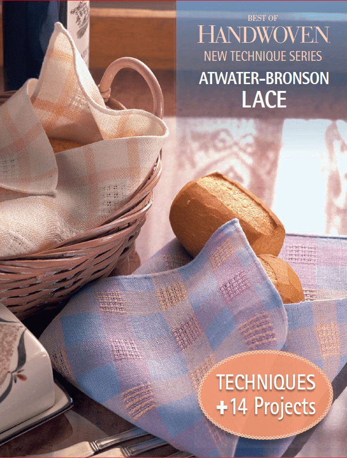 Long Thread Media Books Best of Handwoven New Technique Series: Atwater-Bronson Lace eBook eBook (Printed version)