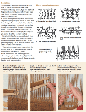 Long Thread Media Books Best of Handwoven New Technique Series: Rigid Heddle Pattern Book 2, eBook (Printed version)