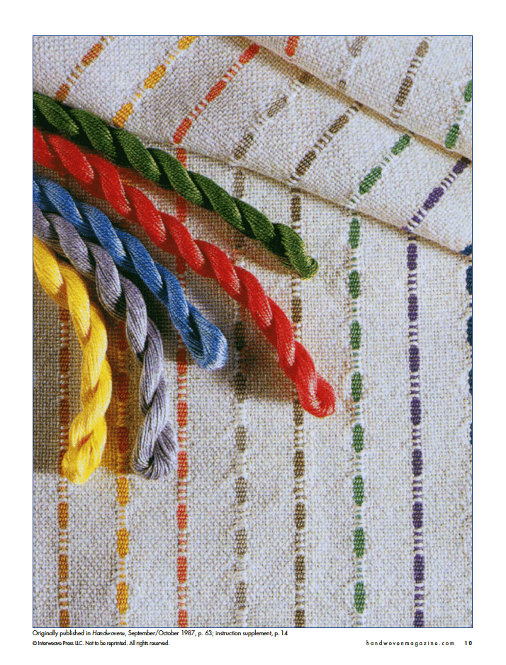 Long Thread Media Books Best of Handwoven, Scarves on Eight Shafts eBook (Printed version)