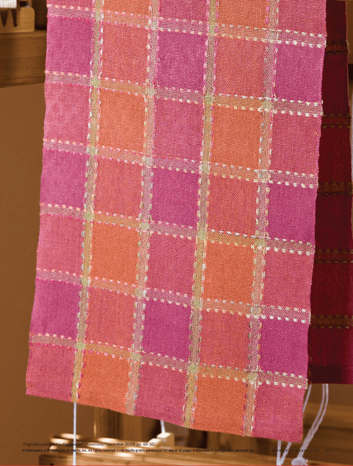 Long Thread Media Books Best of Handwoven, Technicolor Table Runners: 12 Projects on Four and Eight Shafts eBook (Printed version)