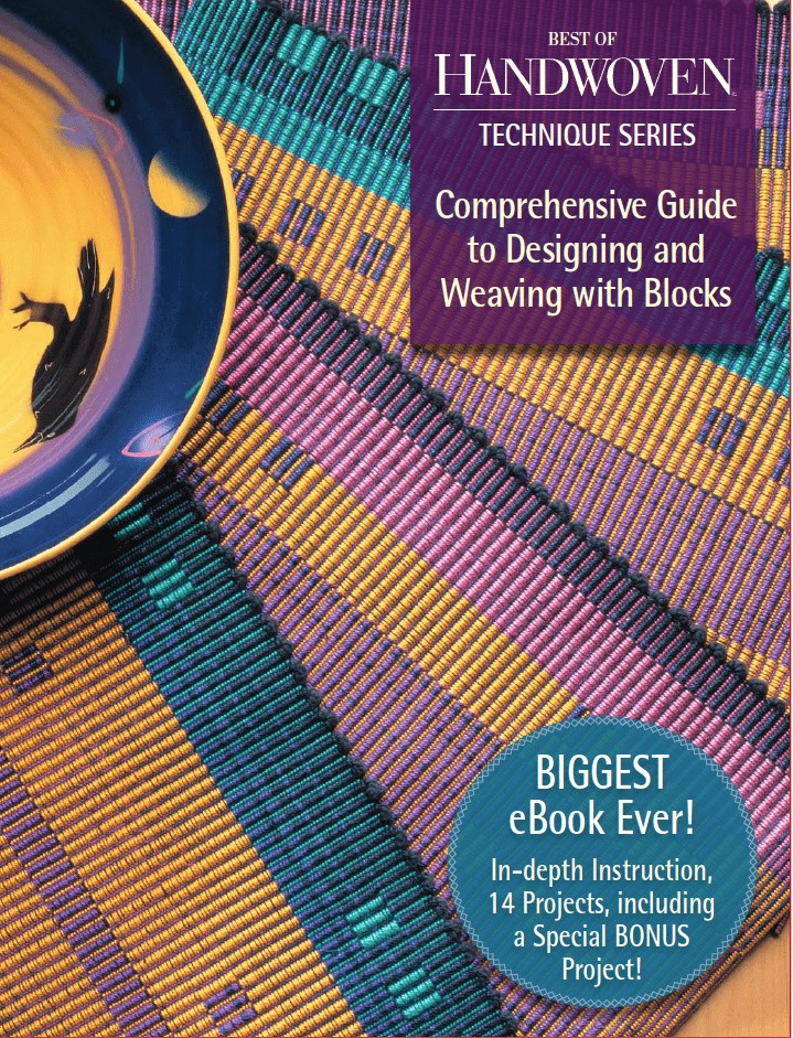 Long Thread Media Books Best of Handwoven Technique Series: Comprehensive Guide to Designing and Weaving with Blocks eBook (Printed version)