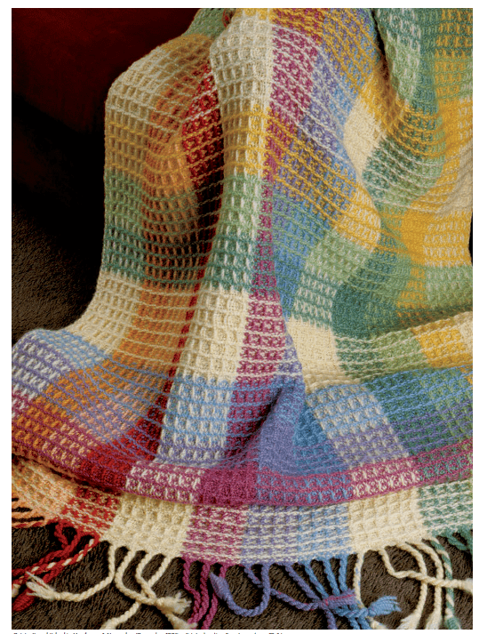 Long Thread Media Books Best of Handwoven, Top Ten Blankets & Throws on Four Shafts eBook (Printed version)