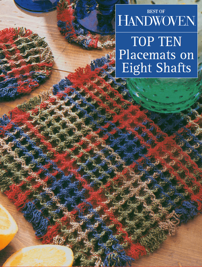 Long Thread Media Books Best of Handwoven, Top Ten Placemats on Eight Shafts eBook (Printed version)