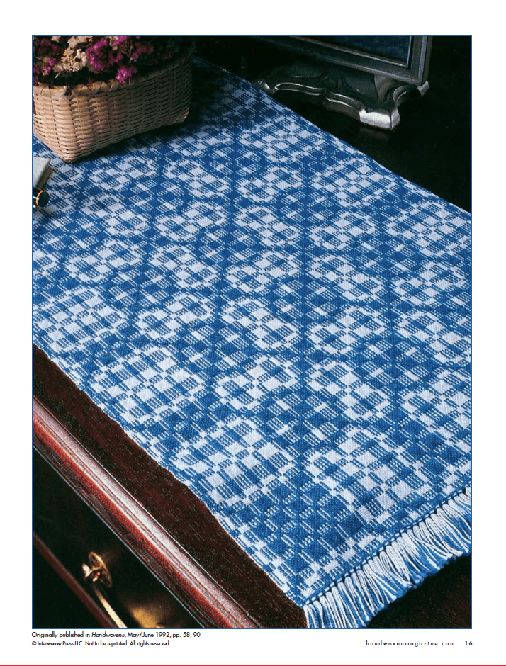 Long Thread Media Books Best of Handwoven, Top Ten Placemats on Eight Shafts eBook (Printed version)