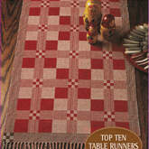 Long Thread Media Books Best of Handwoven, Top Ten Table Runners on Four Shafts eBook (Printed version)