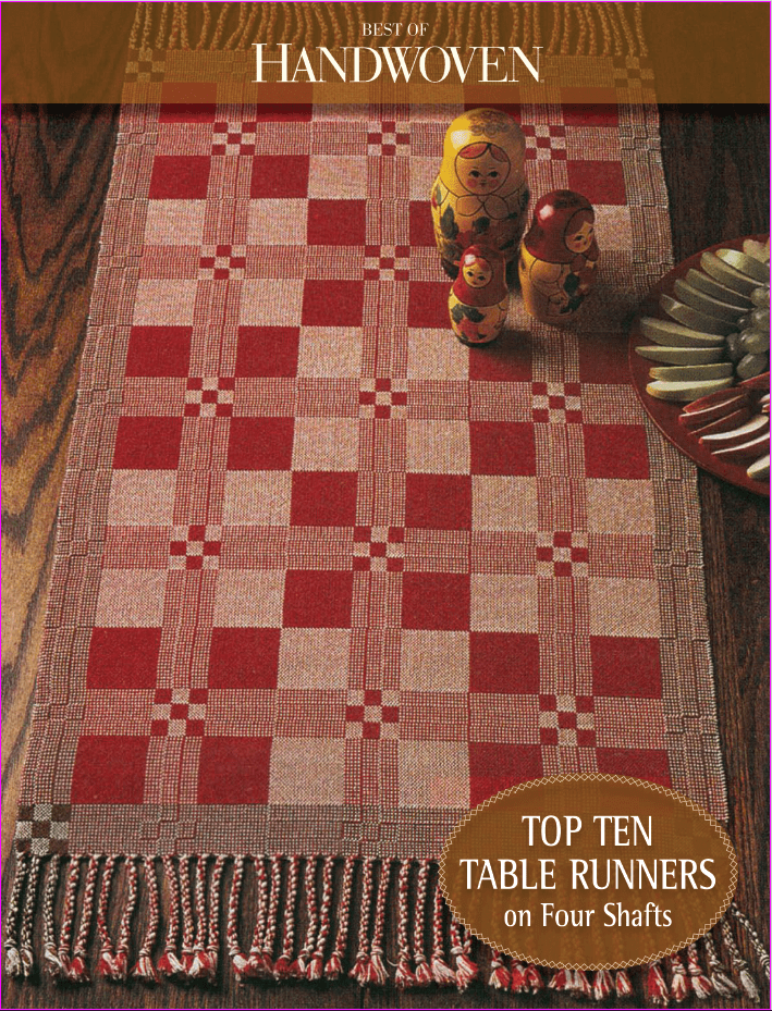 Long Thread Media Books Best of Handwoven, Top Ten Table Runners on Four Shafts eBook (Printed version)