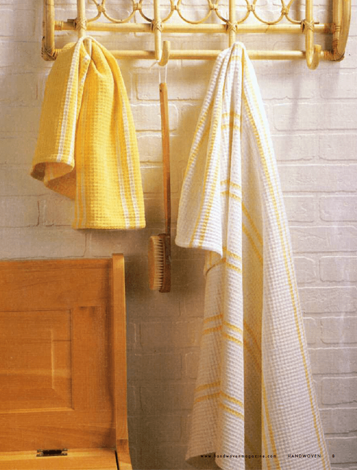 Long Thread Media Books Best of Handwoven, Top Ten Towels on Eight Shafts eBook (Printed version)