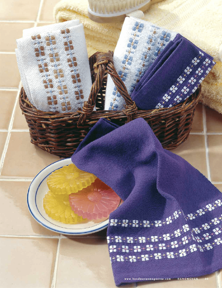 Long Thread Media Books Best of Handwoven, Top Ten Towels on Four Shafts eBook (Printed version)