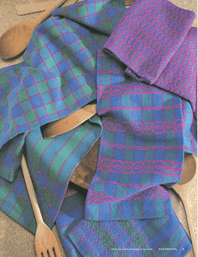 Long Thread Media Books Best of Handwoven, Top Ten Towels on Four Shafts eBook (Printed version)