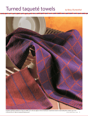 Long Thread Media Books Best of Handwoven Yarn Series: A Dozen Projects in 10/2 Pearl Cotton eBook (Printed version)