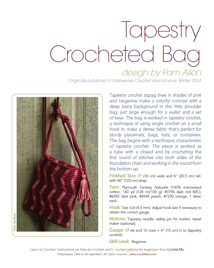 Long Thread Media Books Five Crochet Patterns, Interweave Crochet eBook Printed