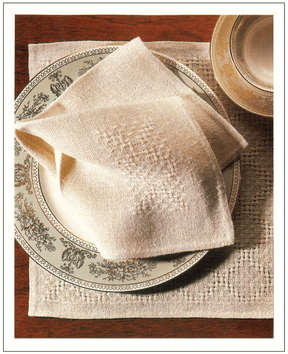 Long Thread Media Books Handwoven Design Collection #11, Heirloom Table Linens eBook (Printed version)