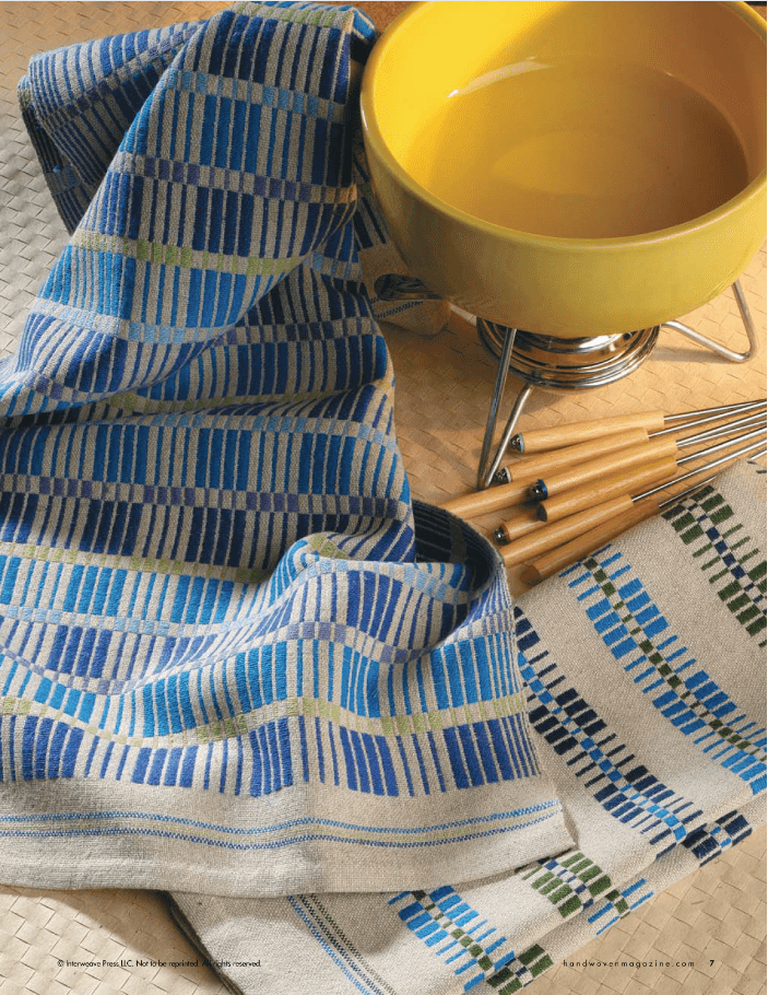 Long Thread Media Books Handwoven Design Collection #18, A Treasury of Towels eBook (Printed version)