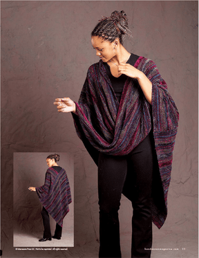 Long Thread Media Books Handwoven Design Collection #19, Scarves and Shawls for All Seasons eBook (Printed version)