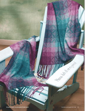 Long Thread Media Books Handwoven Design Collection #19, Scarves and Shawls for All Seasons eBook (Printed version)