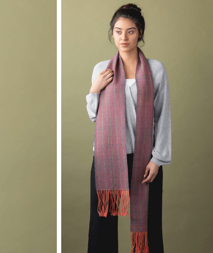 Long Thread Media Books Handwoven Loom Theory: Four-Shaft Scarf Collection 2019 Silken Splendor - eBook Printed Copy