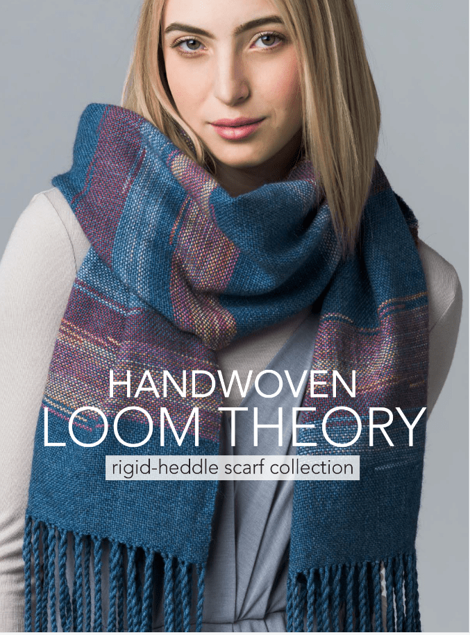 Long Thread Media Books Handwoven Loom Theory Vol III - Rigid-heddle scarf collection - eBook printed copy