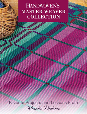 Long Thread Media Books Handwoven Master Weaver Series, Projects from Rosalie Neilson (Rep Weave) - eBook Printed Copy