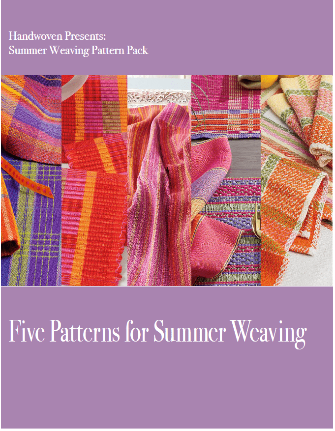 Long Thread Media Books Handwoven Presents: Summer Weaving Pattern Pack - eBook Printed Copy