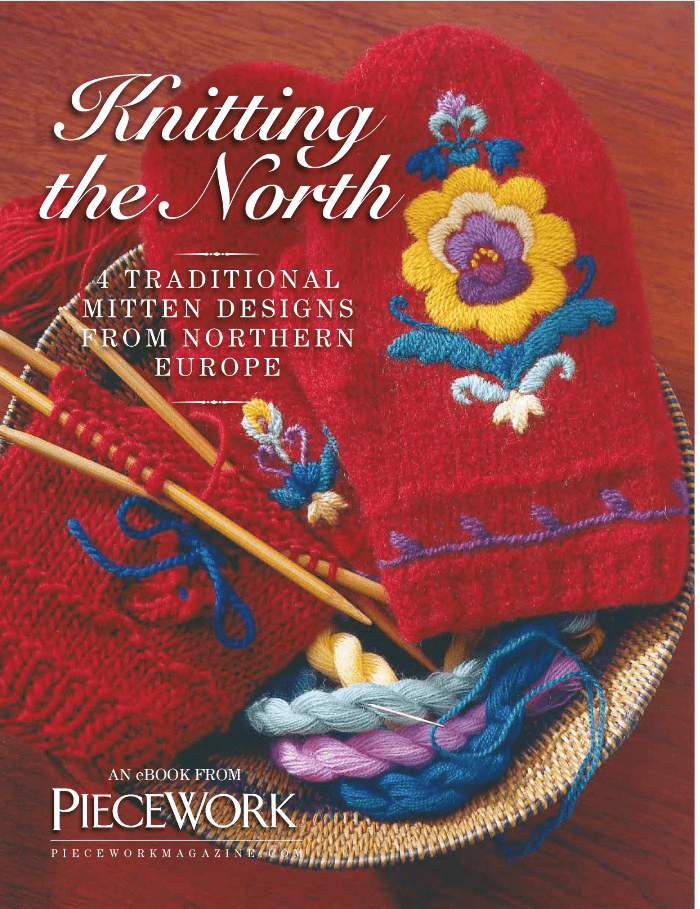 Long Thread Media Books Knitting the North: 4 Traditional Mitten Patterns from Northern Europe – eBook printed copy