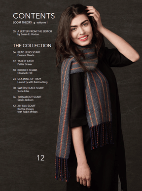 Long Thread Media Books Loom Theory: Eight & Over Eight Scarf Collection Shawl Collection - eBook Printed Copy