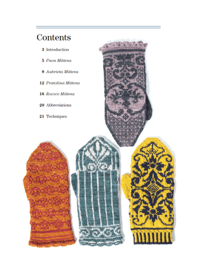 Long Thread Media Books PieceWork Presents: 4 Glorious Mittens to Knit – eBook printed copy