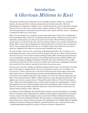 Long Thread Media Books PieceWork Presents: 4 Glorious Mittens to Knit – eBook printed copy