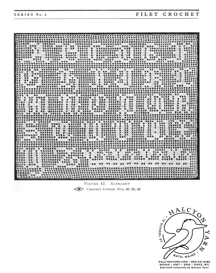 Long Thread Media Books PieceWork Presents: Filet Crochet with Instructions Series No. 2 eBook – eBook printed copy