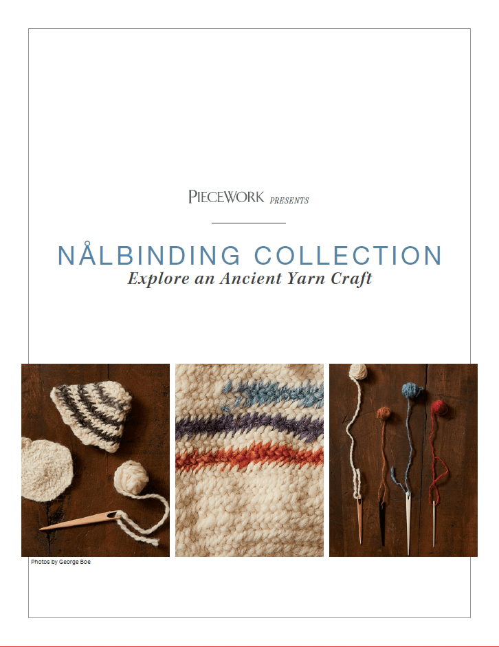 Long Thread Media Books PieceWork Presents: Nålbinding Collection: Explore an Ancient Yarn Craft – eBook printed copy