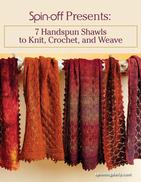 Long Thread Media Books Spin-Off Presents: 7 Handspun Shawls to Knit, Crochet, and Weave - eBook Printed Copy