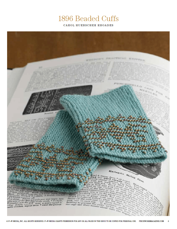 Long Thread Media Books Victorian Times: 8 Projects To Knit – eBook printed copy