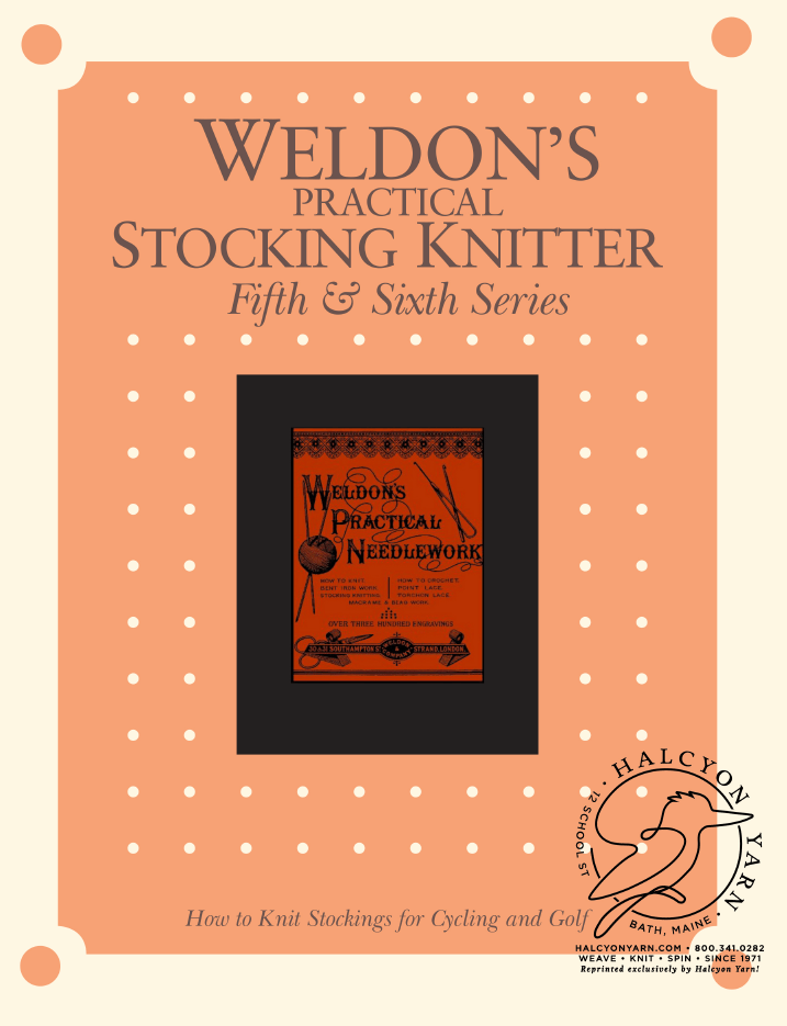 Long Thread Media Books Weldon's Practical Stocking Knitter, Fifth & Sixth Series eBook (Printed version)