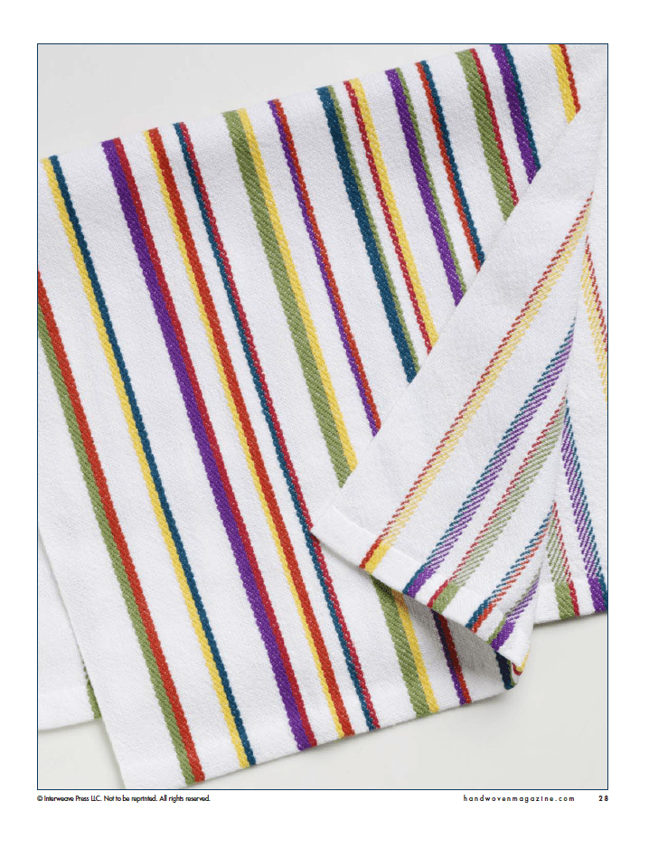 Long Thread Media Books Winning Towels from Handwoven's 21st-Century Towel Contest (Printed Version)