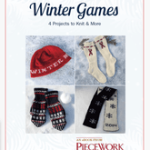 Long Thread Media Books Winter Games: 4 Projects to Knit & More – eBook printed copy