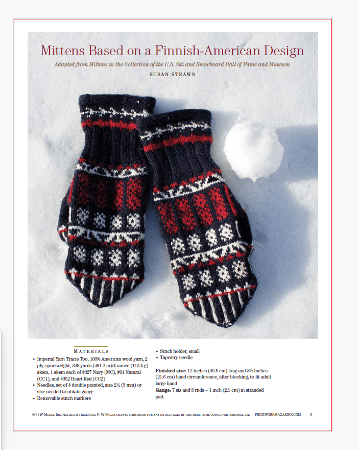 Long Thread Media Books Winter Games: 4 Projects to Knit & More – eBook printed copy